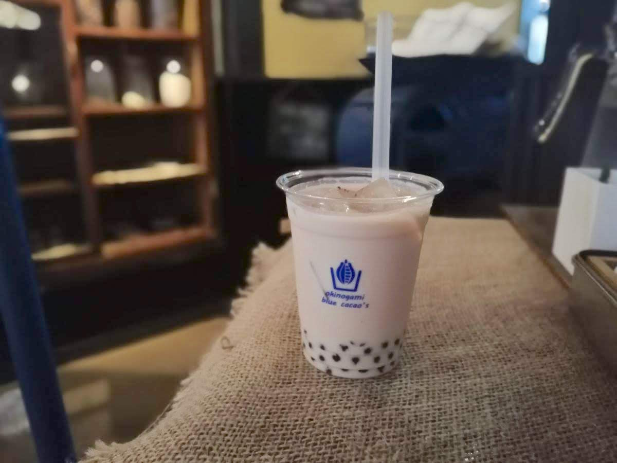 okinogami blue cacao’s 出雲チョコレート工場 タピオカドリンク