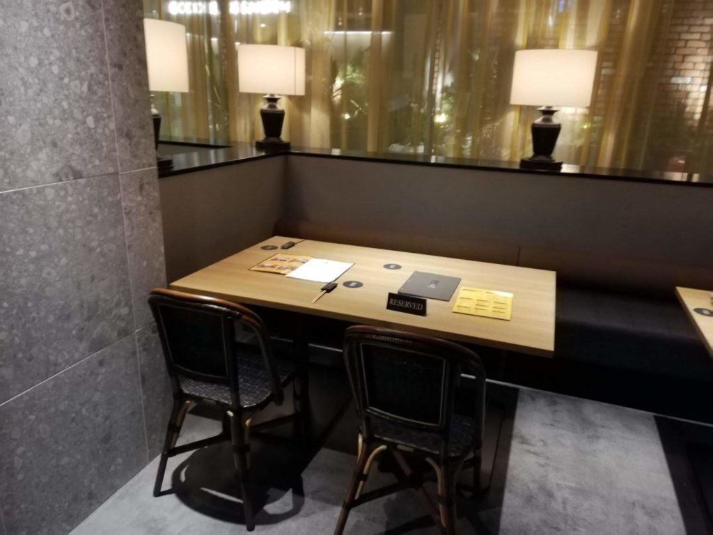 四川中華GOCHIのボックス席