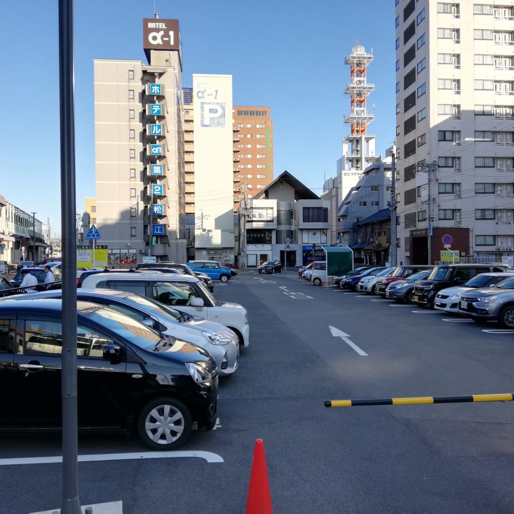 松江駅南口駐車場