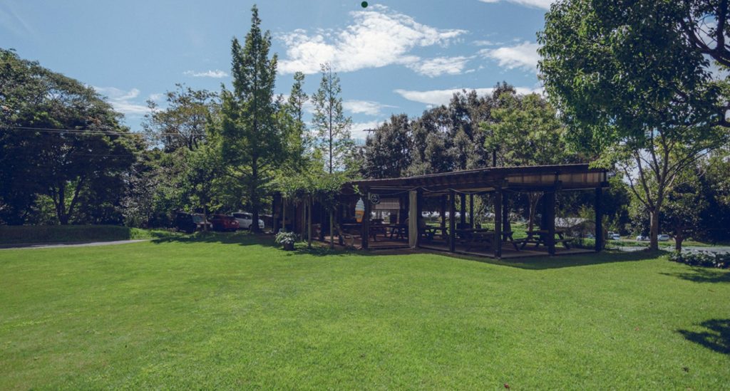 奥出雲葡萄園 庭カフェ