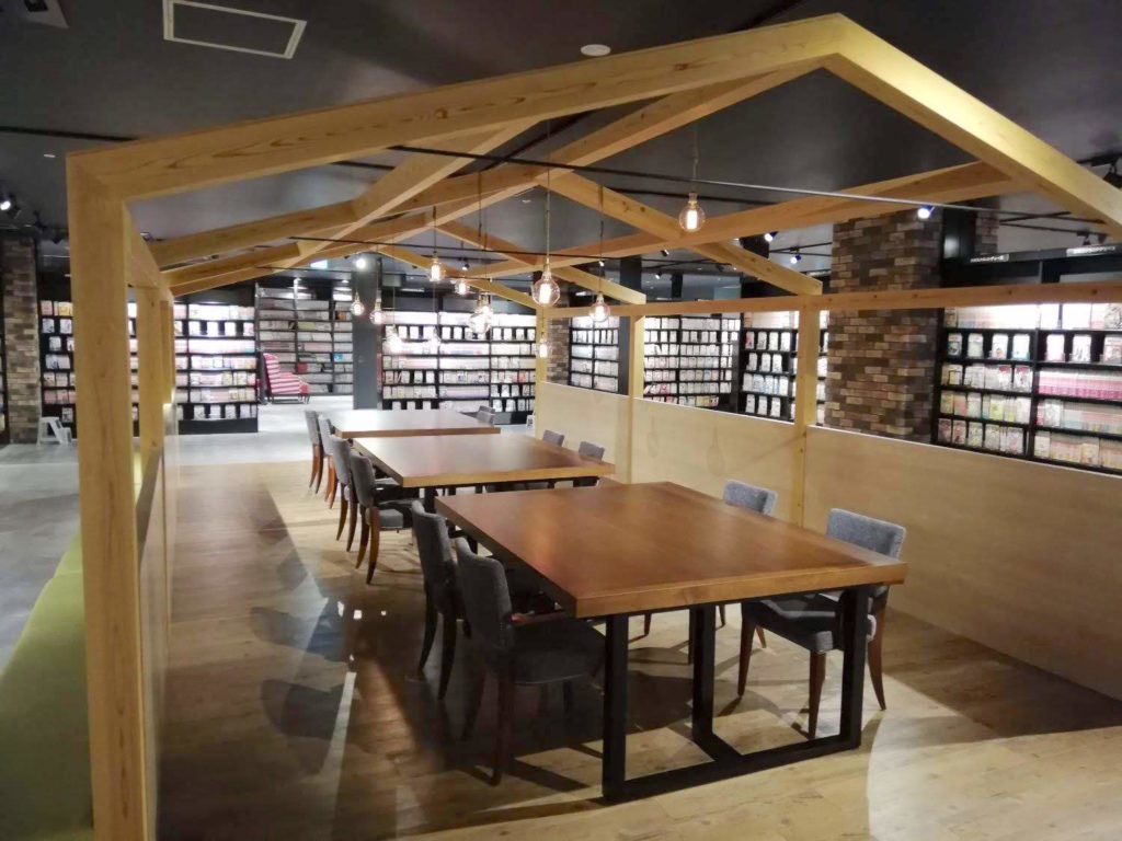 米子マンガミュージアムの椅子