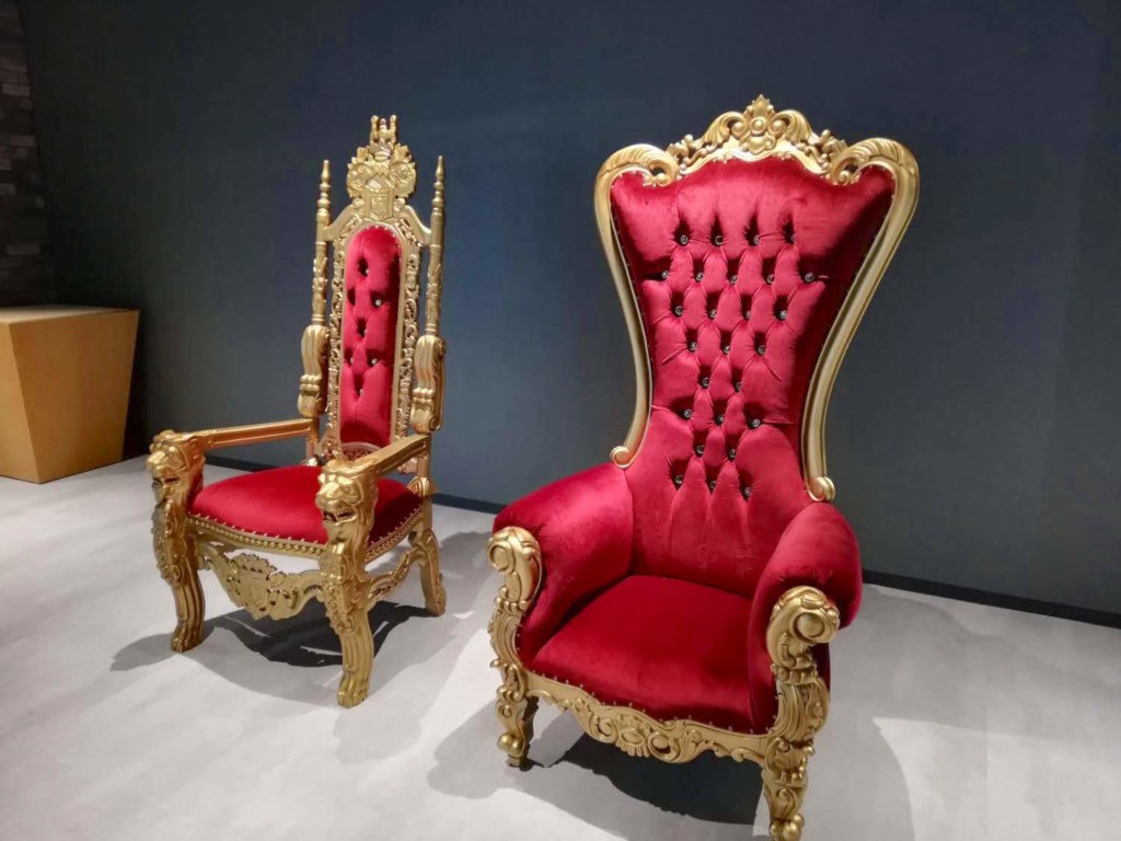 米子マンガミュージアムの椅子