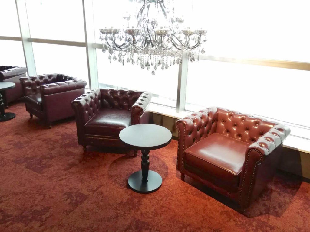 米子マンガミュージアムの椅子