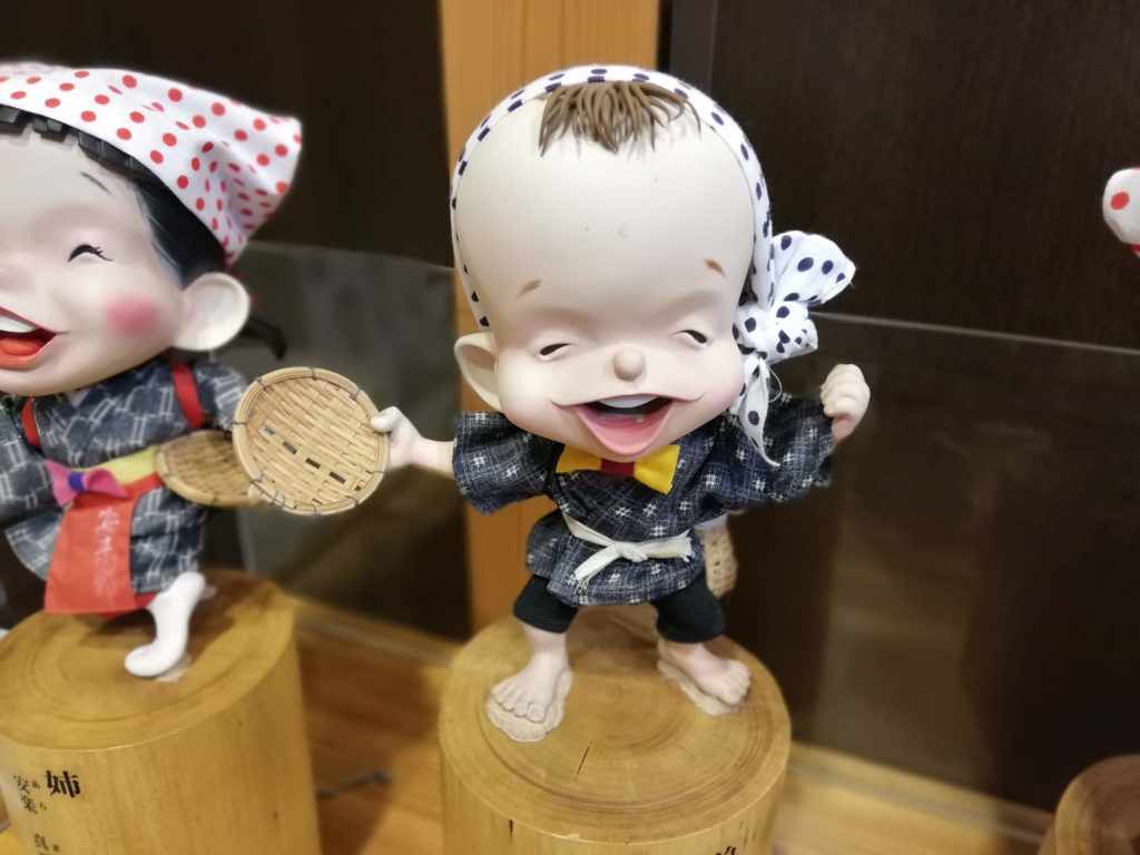 安来駅であらエッサくんファミリーにご挨拶してきたよ